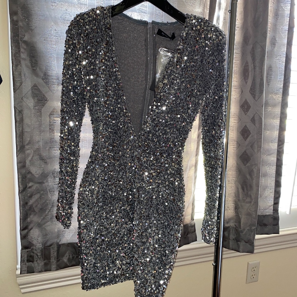 Sequins Mini Dress